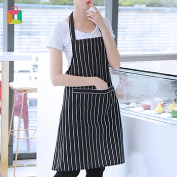 

Trendy Striped Apron For Men And Women An Apron With A Pocket For The Kitchen A Chef A Bar Counter Cozy