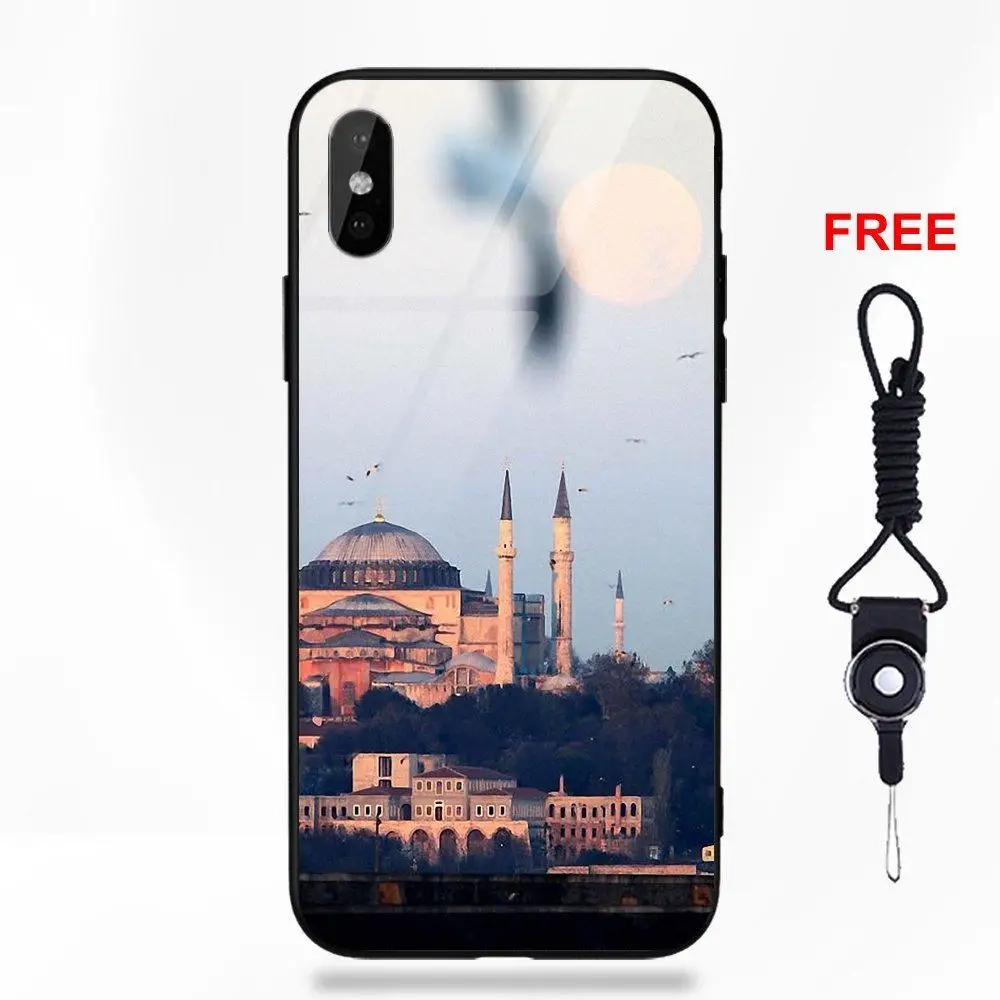 Турция, весь красивый город для Apple IPhone X XS Max XR 5 5C 5S SE 6 6S 7 8 Plus - Цвет: as picture