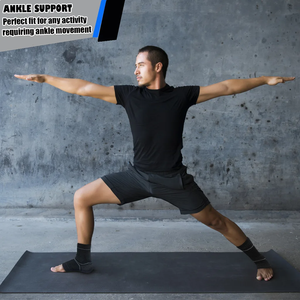 Поддержка лодыжки защитная одежда фиксатор лодыжки Plantar Fascia Компрессионные носки Спортивная поддержка лодыжки Настраиваемые