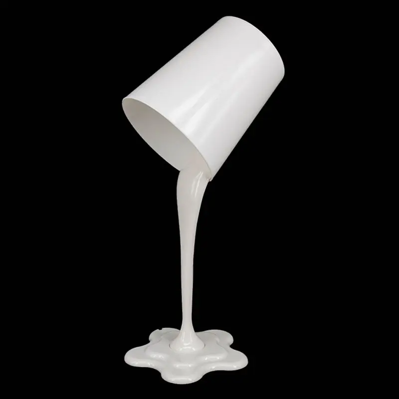 

Creative Desk Lamp Household E27 Students Eyes Protection Poured Water Cup Shape Pure Color 5W 220*140*390mm Simple Desk Lamp