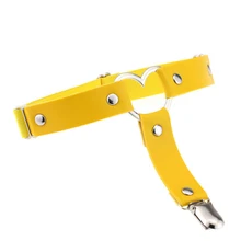 Пикантные Для женщин с заклепками «любящее сердце» ног Подвязки для женщин с заклепками в стиле Панк гот, Харадзюку, бандажный пояс сделанный вручную кольцо подвязки подарок Лидер продаж