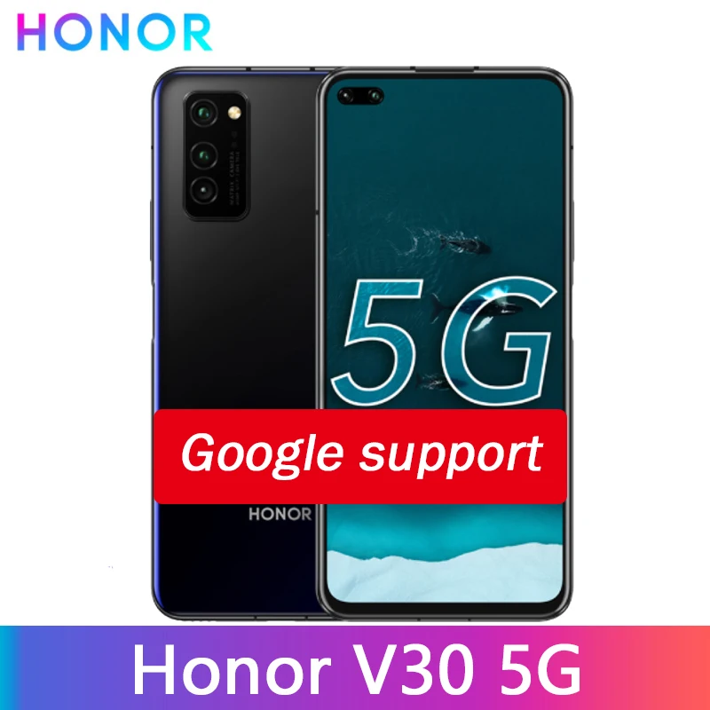 Смартфон Honor V30 Восьмиядерный 6 ГБ 8 128 40 МП Вт|Смартфоны| |