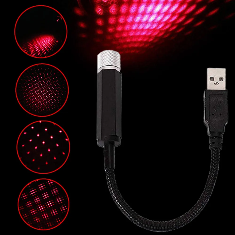 USB гаджет автоматическое украшение ночник Galaxy внутренняя лампа мини