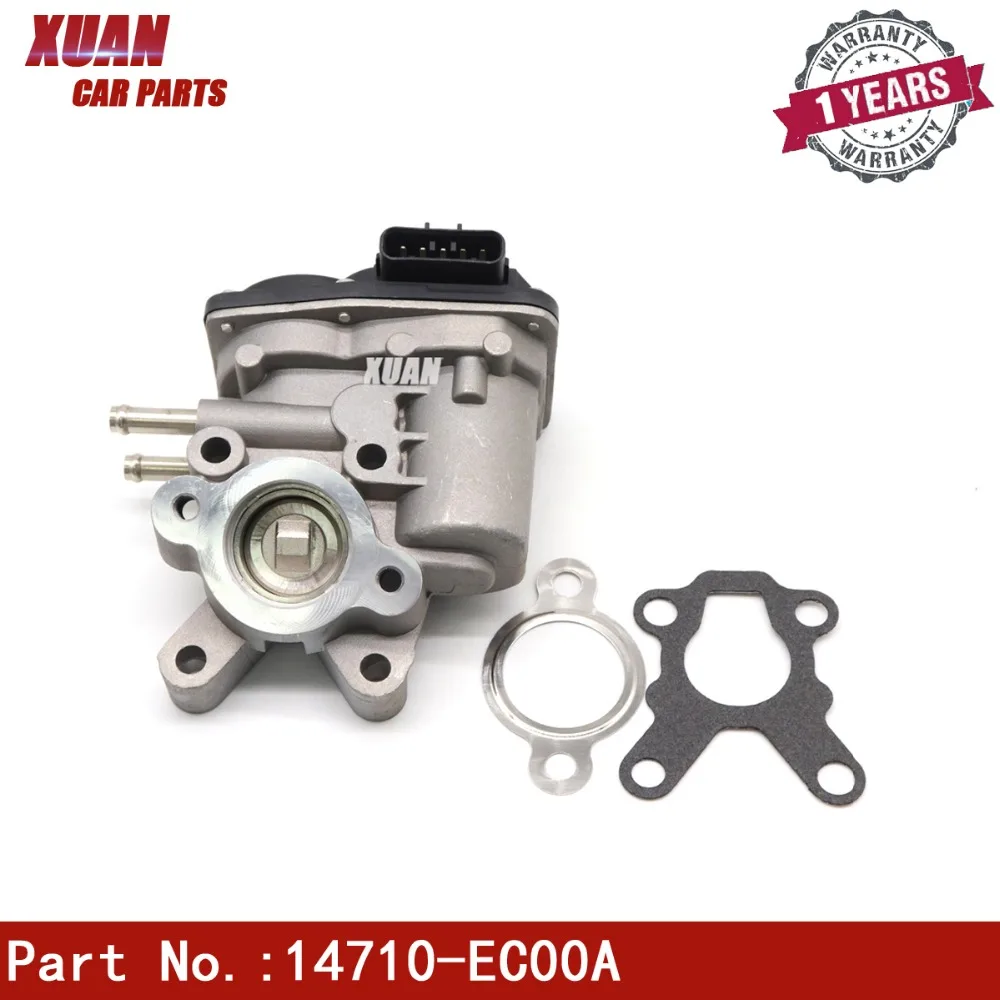 XUAN Высокое качество клапан EGR 14710EC00B 14710-EC00B 14710EC00A 14710-EC00D для Nissan Cabstar Navara NP300 Pathfinder пикап