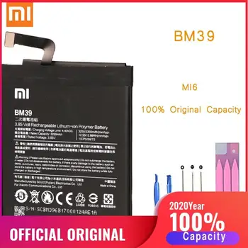 

Original Phone Battery for Mi6 Battery Xiaomi Mi 6 BM39 Replacement Batteries Xiomi bateria for Xiaomi Mi6 M6