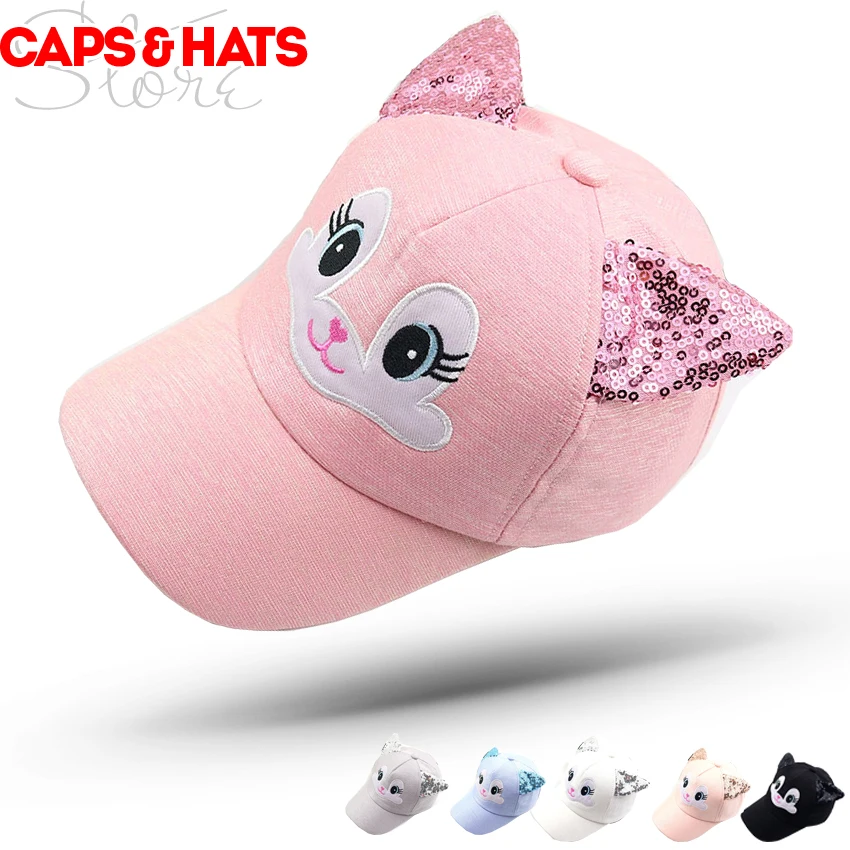 2019 милая детская бейсбольная кепка с ушками, модные бейсболки Muts Gorras Кепка для мальчика, девочки Gorras Hombre, Детская сетчатая шапка T942