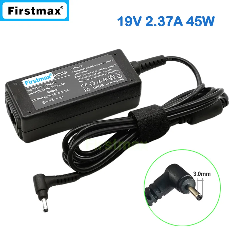 Ben depressief Voorloper roterend 19v 2.37a Laptop Charger Ac Power Adapter For Medion Akoya E1231t E1232t  P2241t S6213t S6214t 3.0mm - Laptop Adapter - AliExpress