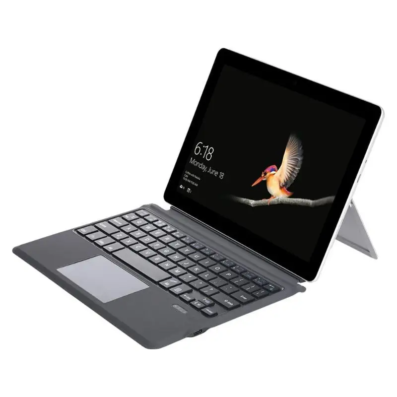 Для microsoft Surface Pro 6/5/4/3 Bluetooth Беспроводной клавиатура 12 дюймов ультратонкий беспроводной планшетный ПК клавиатура для IOS планшетный ПК с системой андроида - Цвет: 10 inch no Backlit