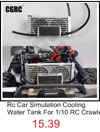 Классический V8 LS7 имитация двигателя вентилятор Радиатор для 1/10 RC Гусеничный автомобиль Traxxas TRX4 TRX6 G500 SCX10 Rc4wd D90 VS4 обновление