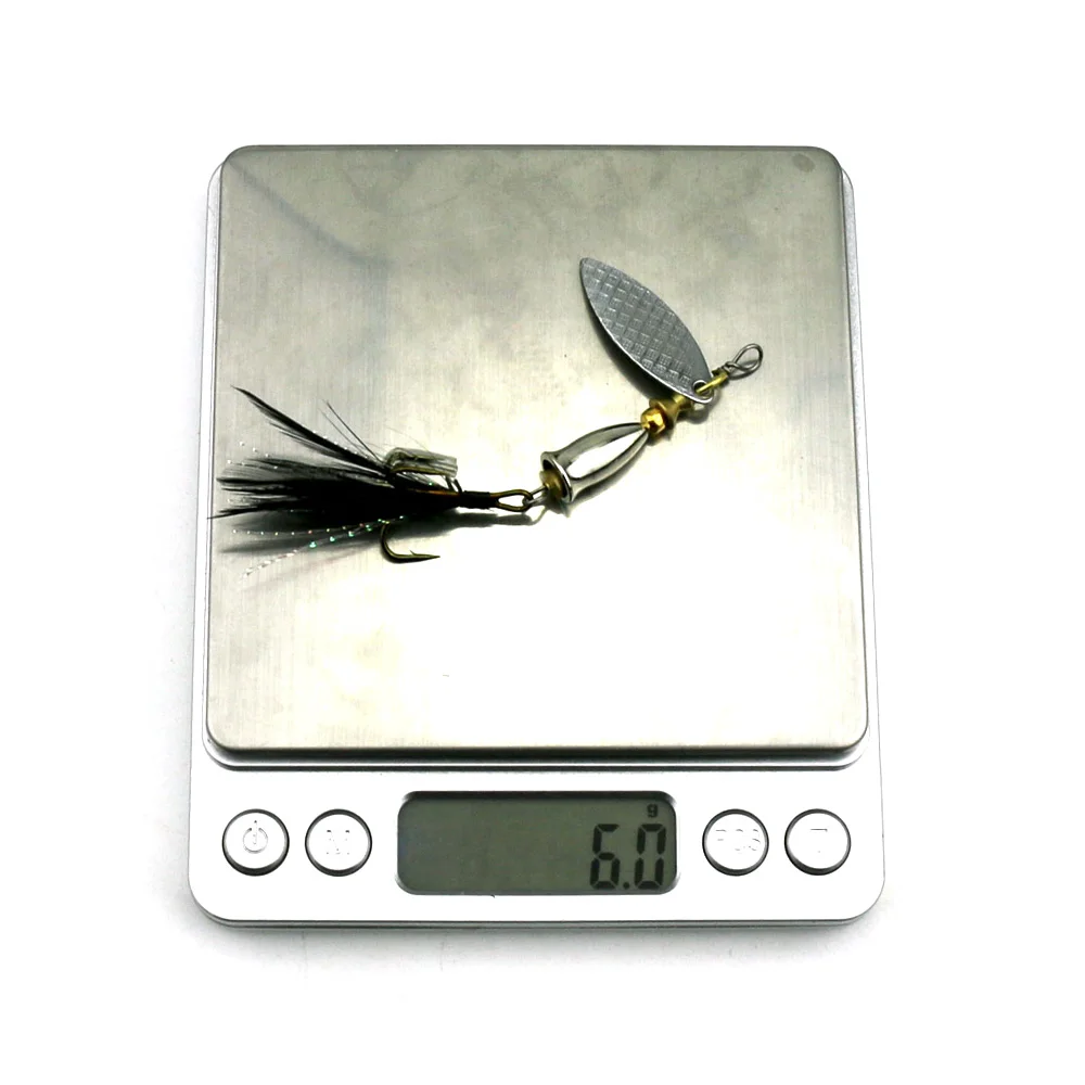 6 см 6 г Спиннер Рыболовные Приманки форель ложка вобберы кренкбейт бас карп рыбалка джиг Металл Pesca Isca искусственные жесткие приманки