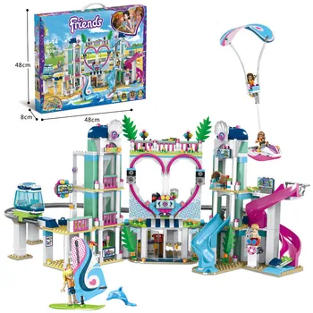 

New Friends The Heartlake City Resort Compatible Friends Building Block Brick Toys Girl Children Christmas Gifts 41347