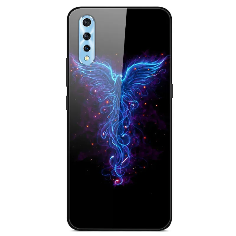 ДЛЯ Vivo V17 Neo чехол из закаленного стекла для задней панели ПК Жесткий Чехол для Vivo V17 Pro V 17 V17Neo чехол Vivo Z5 Y7S Iqoo Neo чехол бампер - Цвет: 9