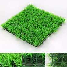 

Green Square Artificial Grass Lawn Fish Tank Lawn Aquarium Fake Grass Decoration Mat