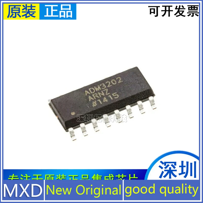 

5Pcs/Lot New Original ADM3202ARNZ-REEL7 SOP16 Patch Interface Ic driver/transceiver Good Quality