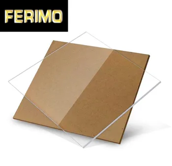 

1mm Thickness Mini Acrylic Clear Perspex Sheet Plastic Transparent Board Perspex Panel 6x6cm/7x7cm/8x8cm/9x9cm/10x10cm/12x12cm