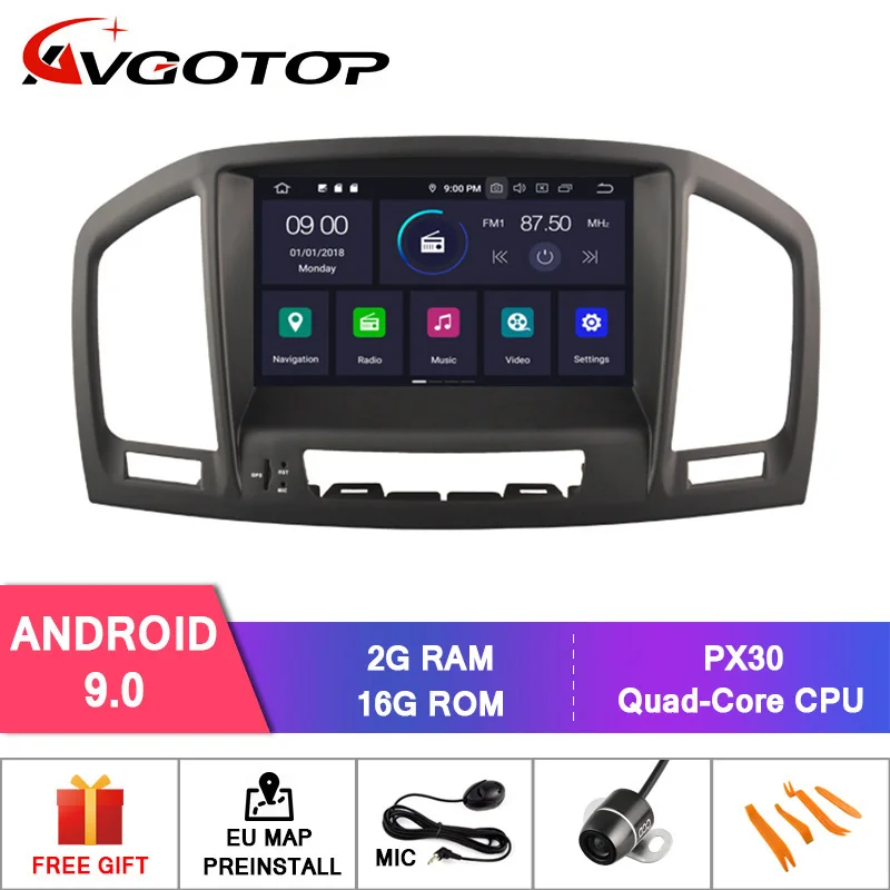 Clearance DE STOCK!!! AVGOTOP Android 9.0 4GB+64GB CAR DVD PLAYER for OPEL INSIGNIA 2008-2011 IPS HD Screen NAVIGATION 1 Clearance DE STOCK!!! AVGOTOP Android 9.0 4GB+64GB CAR DVD PLAYER for OPEL INSIGNIA 2008-2011 IPS HD Screen NAVIGATION 1