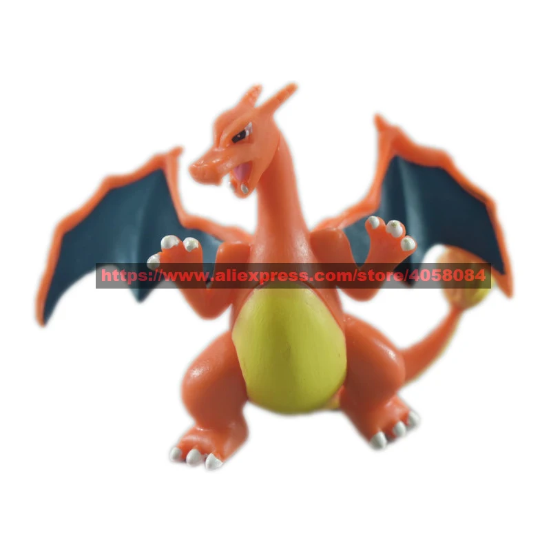 TAKARA TOMY Покемон 8-10 см Пикачу Charmeleon Ivysaur Venusaur Mewtwo Аниме фигурки Модель игрушки для детей