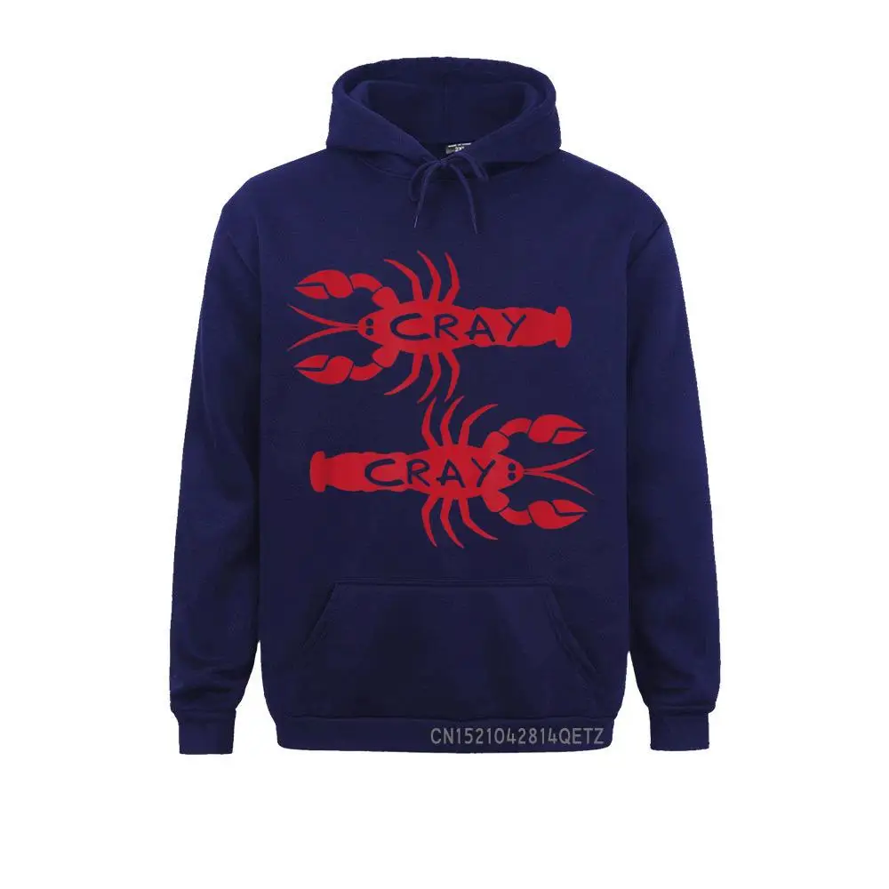 Birthday Cray Cray Crayfish Funny T-Shirt__B5523 Sweatshirts Summer Fall Hoodies Long Sleeve for Adult Hot Sale Sweatshirts Cray Cray Crayfish Funny T-Shirt__B5523navy