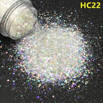 

5 Colors c Aurora Resin Crystal Sequins Glitter Pigments Kit Jewelry Making Tool M2EA