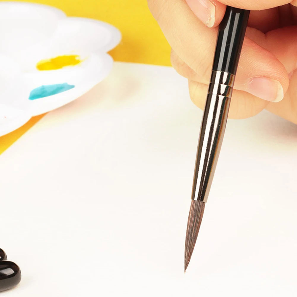 Description Picture 6 of item1PCS Squirrel Artistic Hair Paint Brush High Quality Art Painting Brushes Detachable Watercolor Brush for Drawing Art Supplies