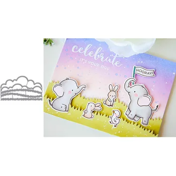 

Waves Clouds Shape Metal Cutting Dies Stencil For Scrapbooking Album Embossing DIY Gift Card Handcrafts Templates Tools Models