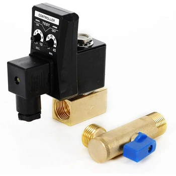 

Automatic Electronic Timed Air Compressor Drain Valve AC110V 1/2Inch Two-Way Direct-Acting Drain Valve