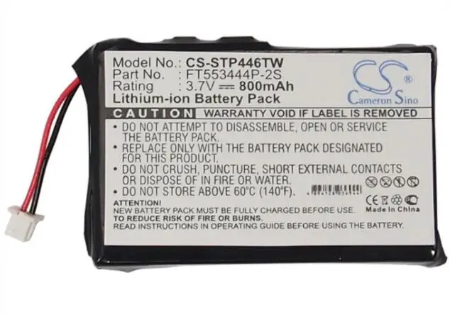 Cameron sino 800mah аккумулятор для STABO 20640 freecomm 600 набор PMR 446 FT553444P-2S для TOPCOM Twintalker 7100 FT553444P-2S
