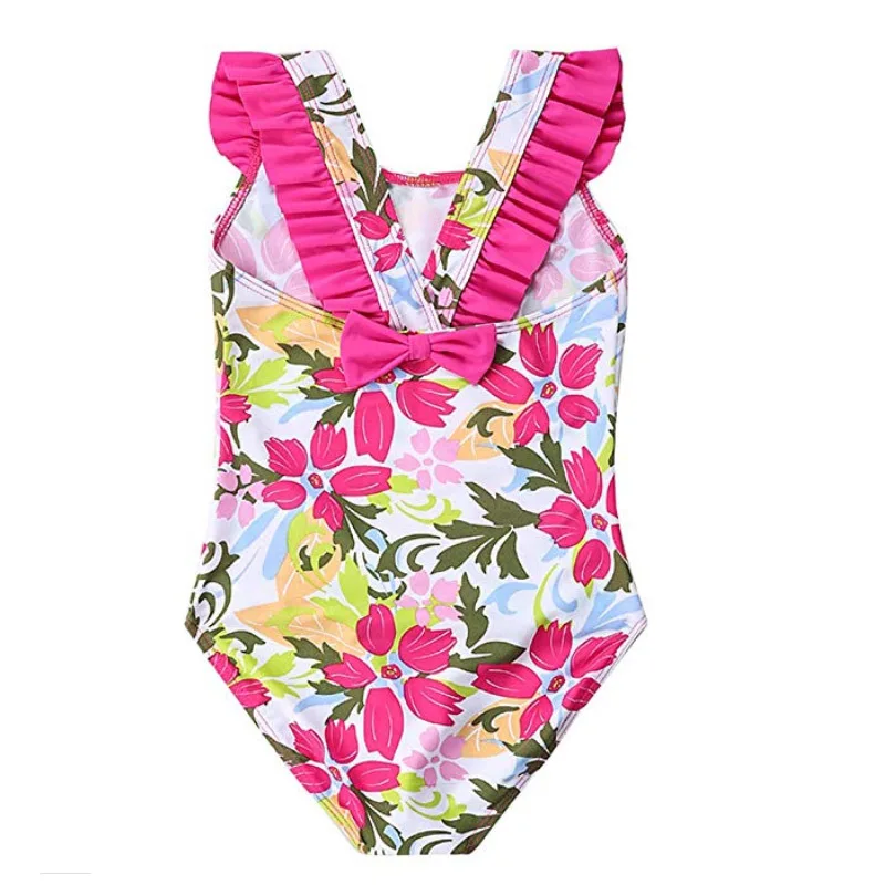 thumbnail image 5 of 2022 traje de baño estampado para niñas, trajes de baño de una pieza para niños, traje de baño para niñas, traje de baño para niños de 2 a 9 años, 5 of 5