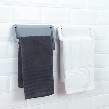 

Non-Perforated Towel Rack Adhesive Type Seamless Rack Towel Rack Bathroom Rack Clothes Rack Slippers Rack Multi-Function Rack