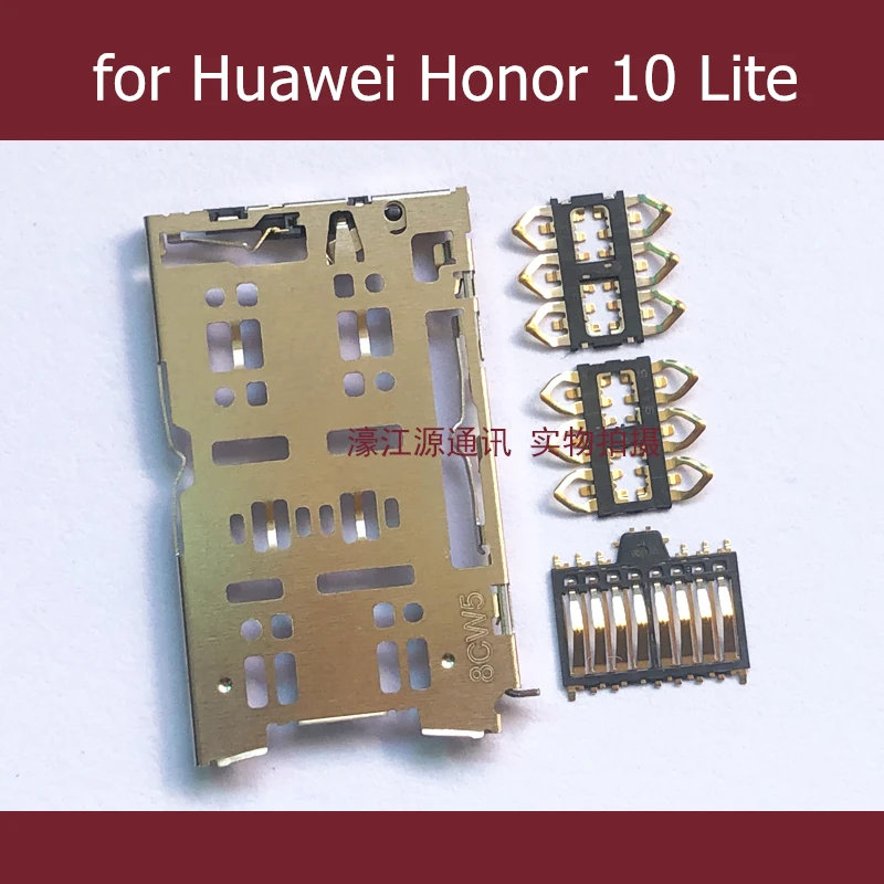 Для Huawei Honor 10 Lite слот для SIM-карты держатель лотка разъем запасные части ремонта |