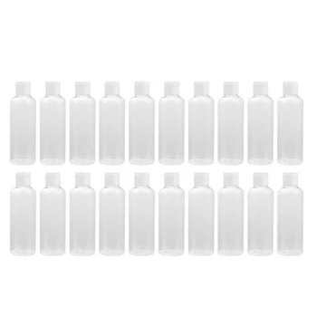

24pcs Travel Bottles 50ml Flip Cap Empty Lotion Bottles Cosmetic Container Toner Bottles Cream Bottles
