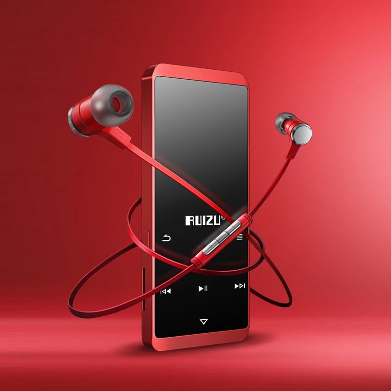 Оригинальный Bluetooth MP3 плеер Ruizu D02 Встроенные динамики с электронной книгой видео