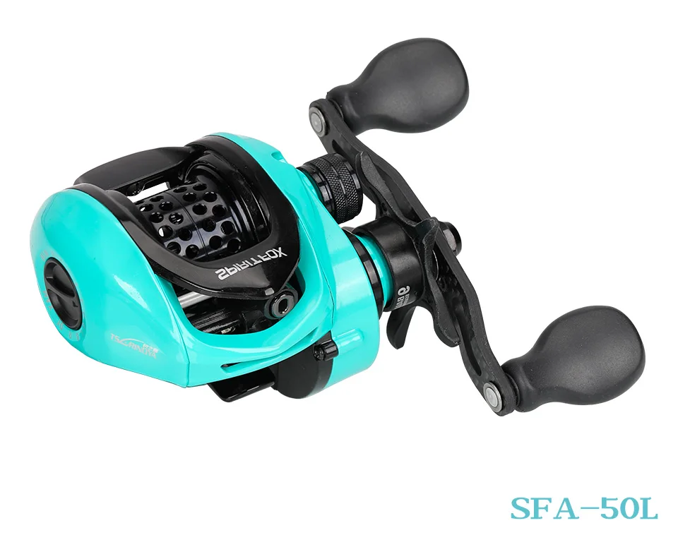 Espírito de Raposa Carretel de Pesca de Arremesso 8 + 1 Tsurinoya Peso Rolamento Ultraleve Finesse Isca Carretel Truta Smoth Fundição 165g 20 Esporte e Lazer
