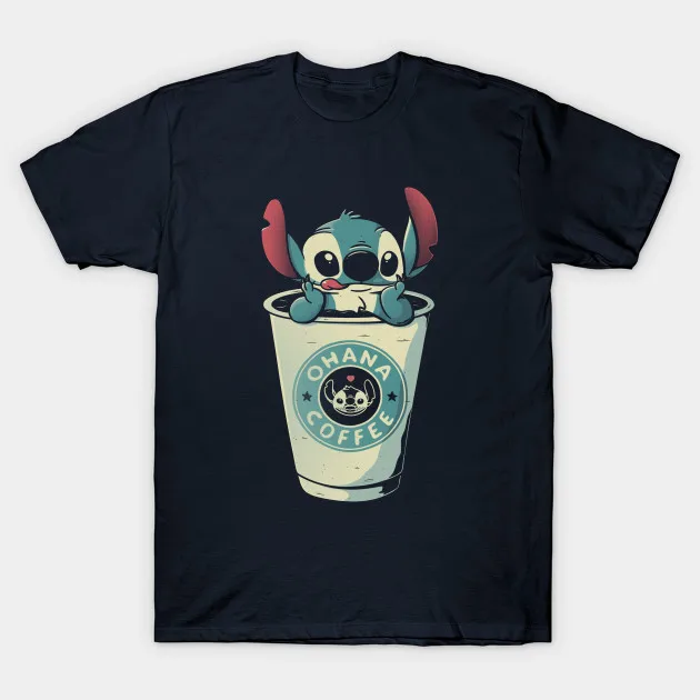Мужская футболка Ohana Coffee для женщин и мужчин | одежда