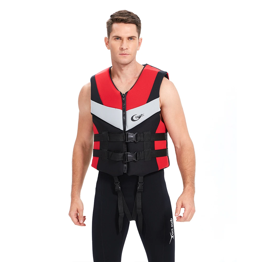 Peut On Conduire Avec Une Life Vest Gilet de sauvetage flottant en néoprène pour enfants et adultes, pour la  plage, la dérive, le surf, la pêche, le Rafting, trois couleurs | AliExpress