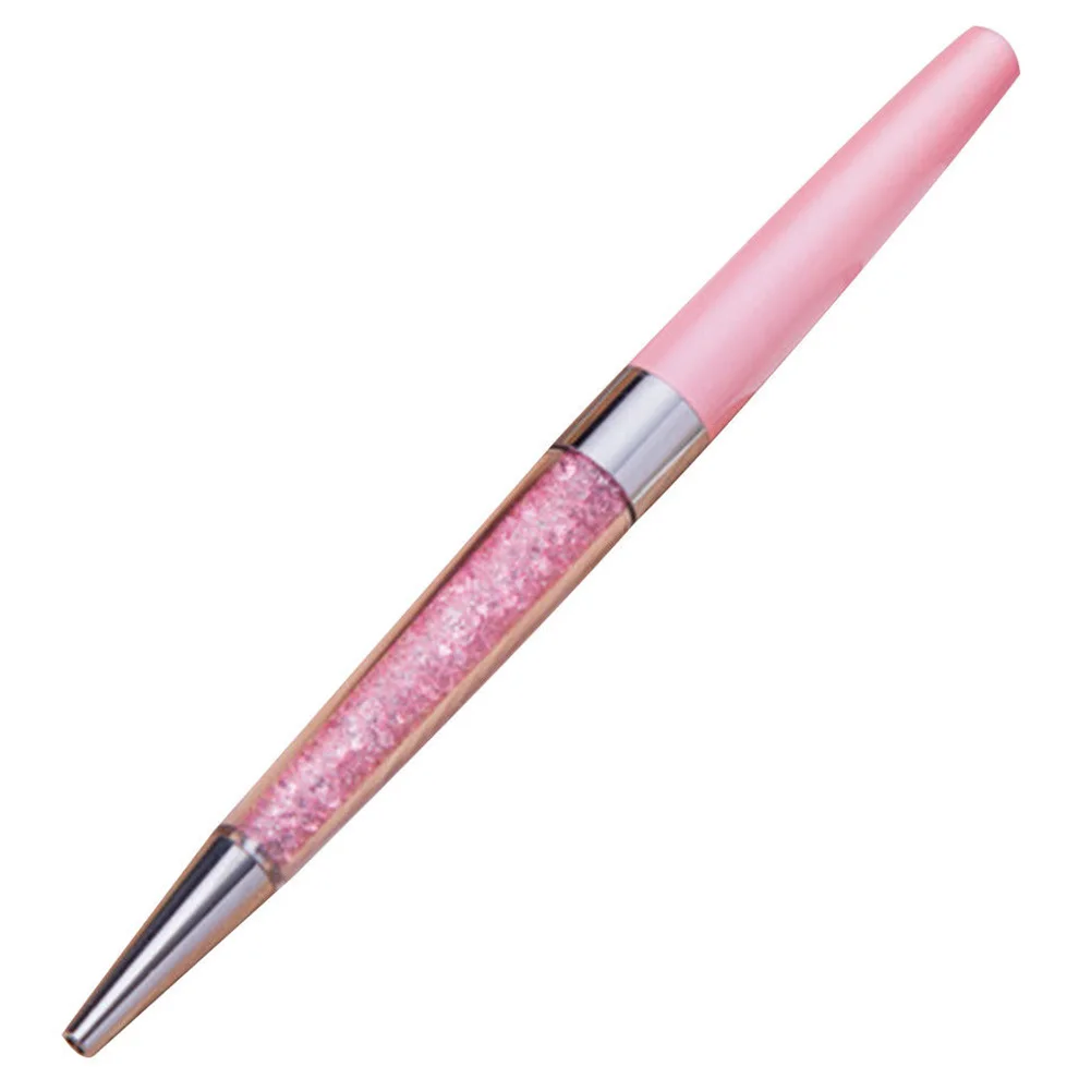 

Eco-friendly Ballpoint Pen Office Stationery Rhinestone Crystal Portable Accessories Learning Gift Writing Bling Metal Craft