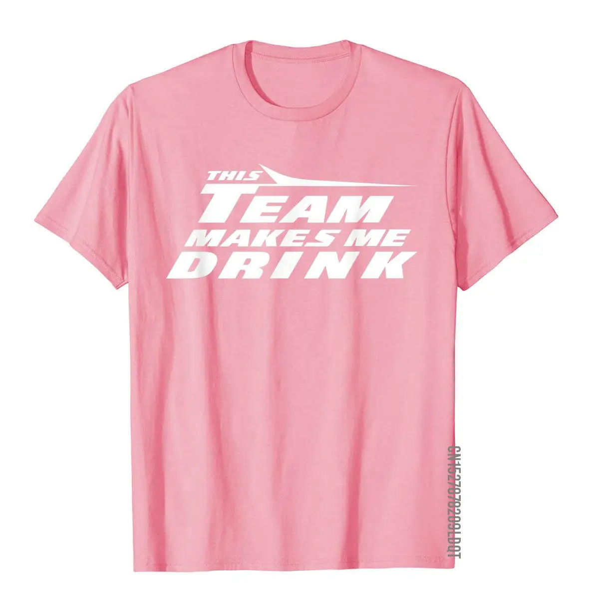 THIS TEAM MAKES ME DRINK T-Shirt - White