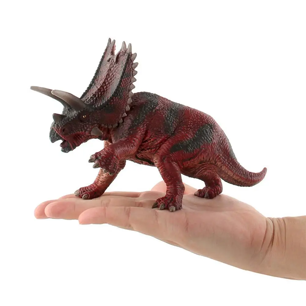 7 5 дюймовая Фигурка динозавра Pentaceratops из твердого ПВХ Игрушечная модель игрушки