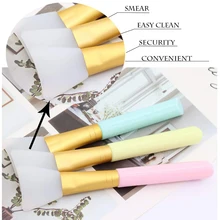 

Hot Product Diy Mask Brush Beauty Tools Silicone Suitable Sensitive Skin Easy Wash Water Brush Soft Head Sanitary Mask Mix Brush