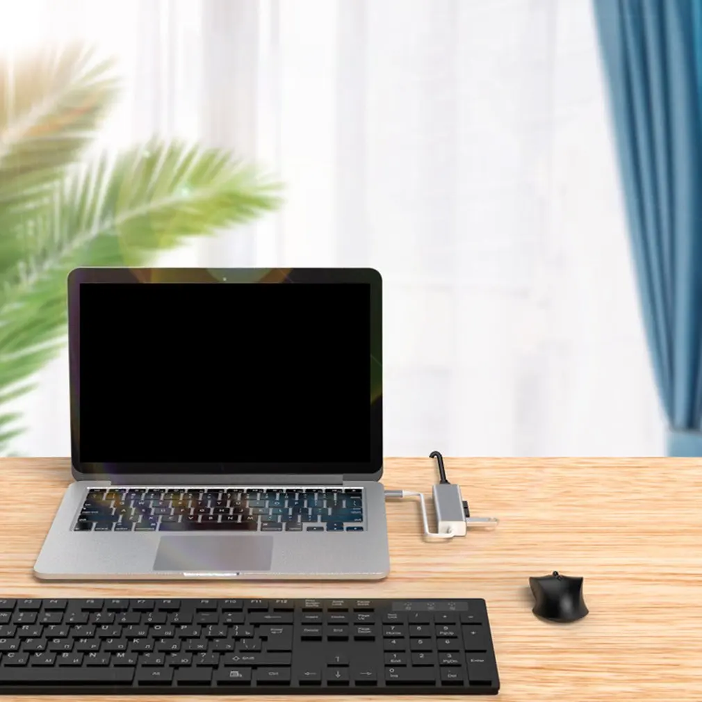 Сетевая карта типа C для RJ45, 100 триллионов, концентратор USB 3,0, концентратор типа C для RJj45, сетевой адаптер USB 3,0 Ethernet