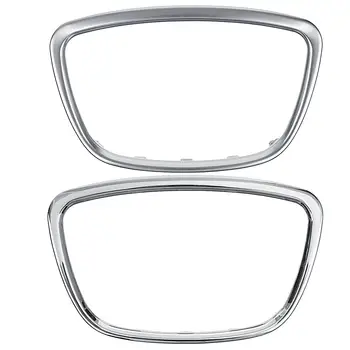 

ABS Chrome Steering Wheel Decoration Sticker Trim Sequins Cover Cap Ring For Audi A6 C6 C7 A7 A8 2009 2010 2011 2012 2013 - 2017