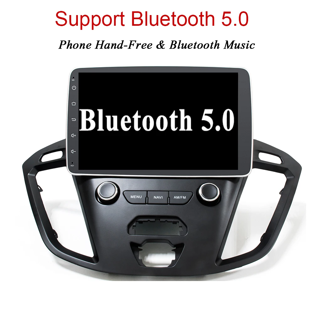 YAZH для Ford Tourneo/Transit 150/205/350 HD 2013- авто радио с Android 9,0 Octa Core/9," ips HD дисплей/SWC