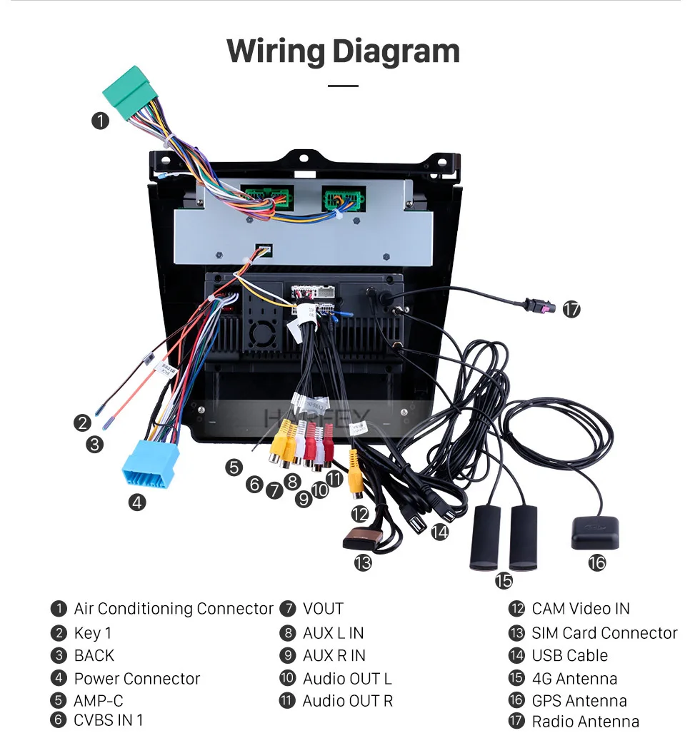 Cheap Harfey Navi  GPS 9.7" 4G LTE Radio for 2003-2006 2007 Honda Accord 7 Multimedia Player Android 9.1 support Backup camera USB SWC 20