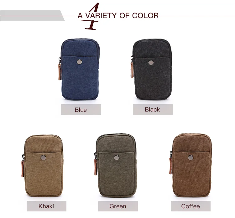 fashion mobile phone bag leisure sports mobile phone bag  vintage wrist bag mobile phone pouch