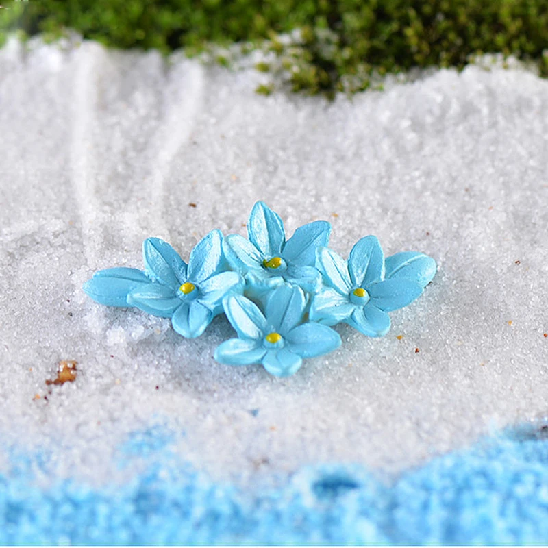 10 шт. миниатюрный цветок мох бонсай DIY ремесла Сказочный садовый пейзаж Декор 72XF