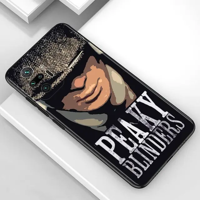 Phone case For Redmi Note 10 Pro Max 9 9s 9t 8t 7 Cover Soft Funda for Redmi K40 Plus 9A 9C 9T Coque Peaky Blinders B06