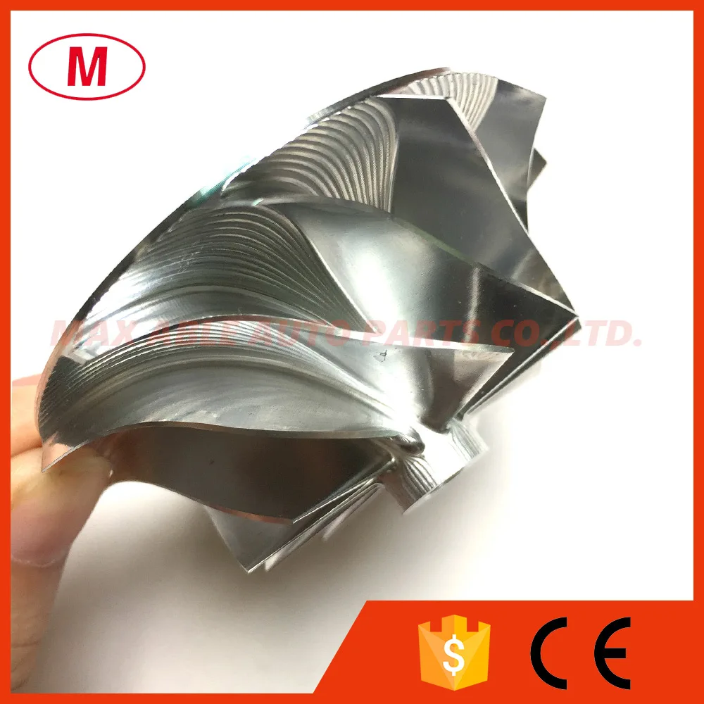 CT20B 17291-17040 45,90/64,89 мм 11+ 0 лезвия вперед Turbo рабочее колесо компрессора/Алюминий 2618/фрезерные колеса компрессора