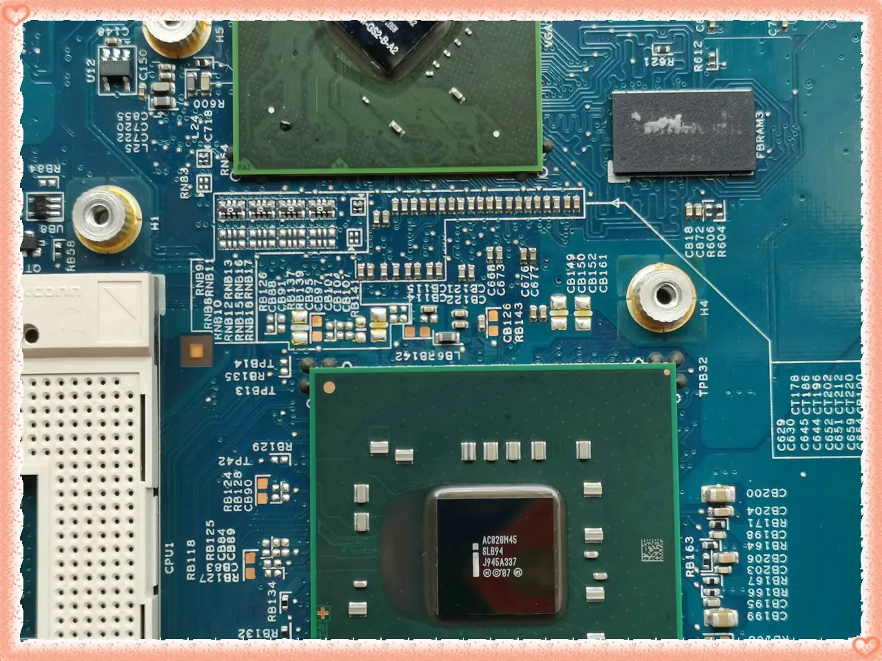 para Packard Bell para Gateway Nv58 Gt210m Ddr2 Mbbff01001 Tj65 Laptop Motherboard Mb.bff01.001 Sjv50 48.4bu04.01m 48.4bu04.01m Placa-mãe para notebook - Imagem 3