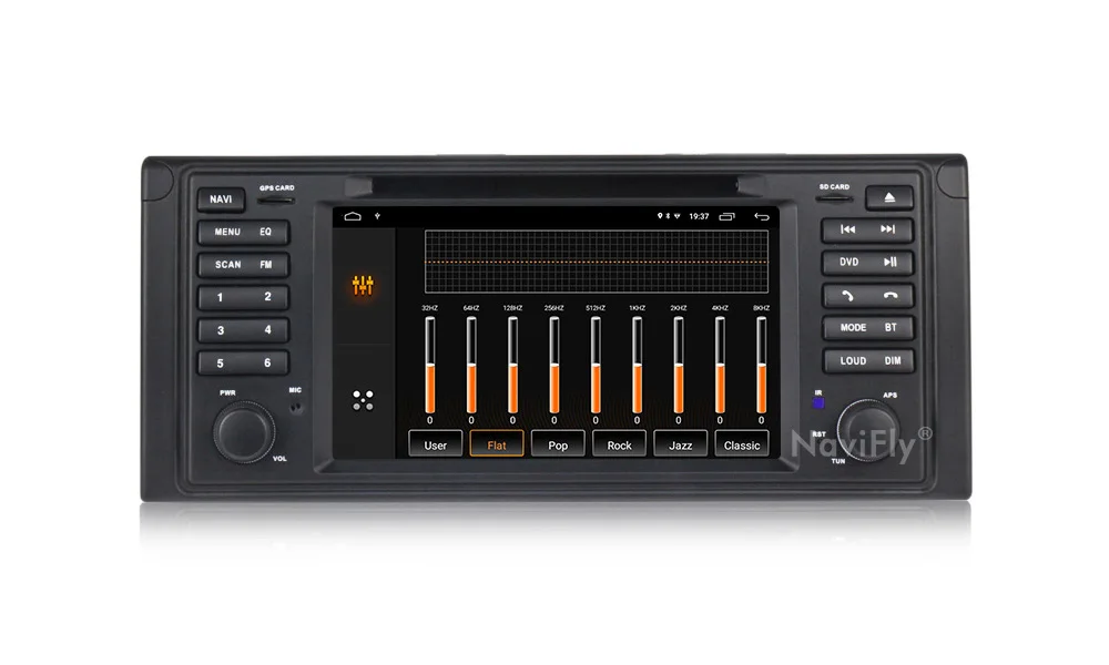 Top NaviFly Android 9.1 GPS multimedia player for BMW X5 E53 1999-2005 2006 E39 1995 1996 1997-2003 Car radio BT AM Quad core 2+32G 21