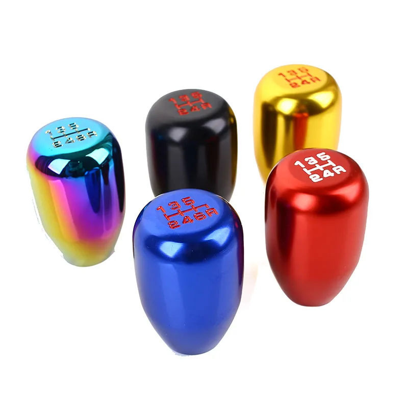 Car Manual Shift Knob Gear Shifter Head Stick 5/6 speed gear shifter